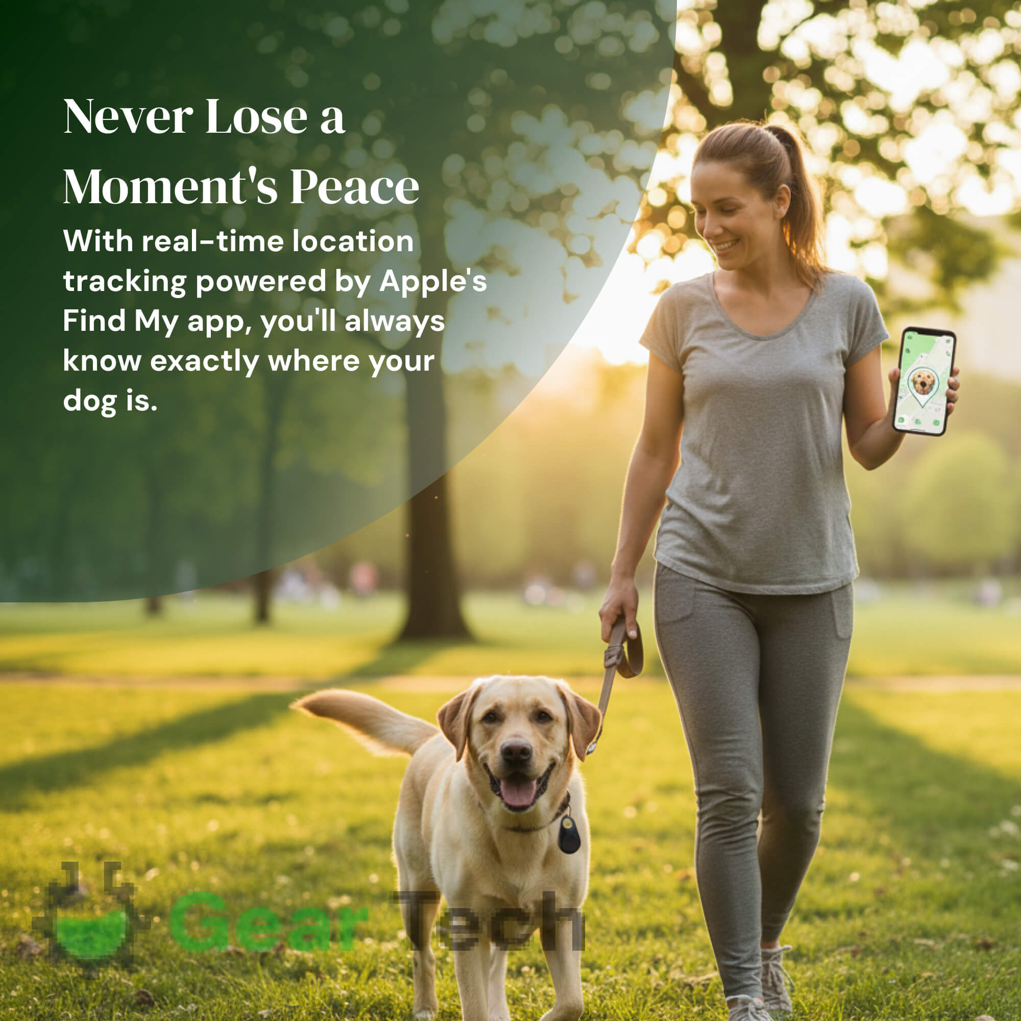 BowLift | GPS Dog Tracker | Waterproof, Real-Time Location & Safety Zone Alerts for Outdoor Adventures