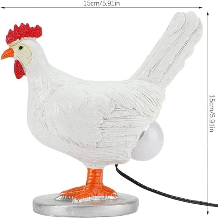 BowLift | Chicken Lamp - funny table lamp in the shape of a chicken