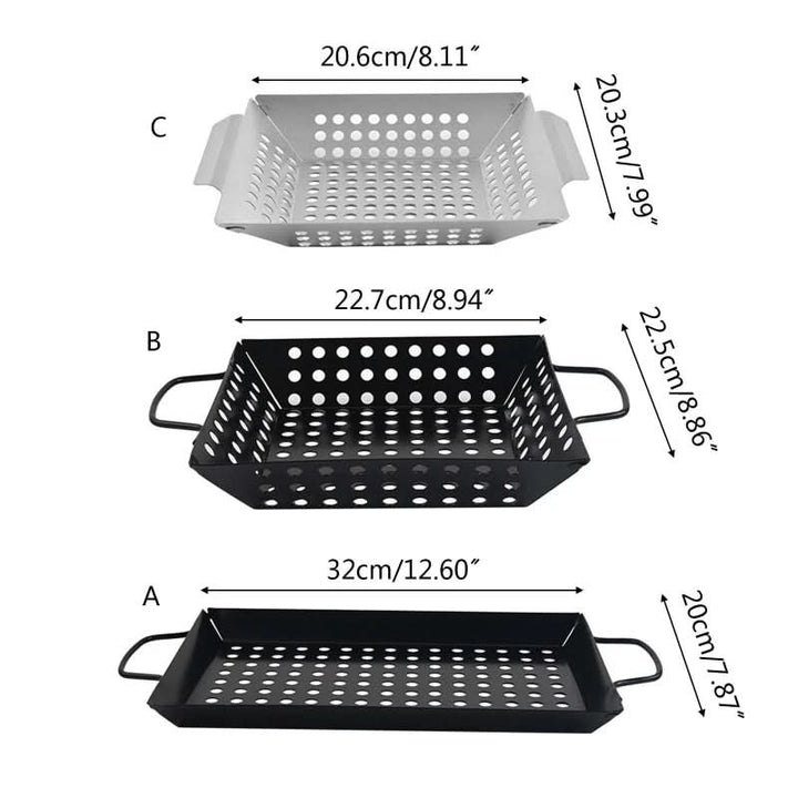 BowLift | Non-stick grill basket for even cooking outdoors