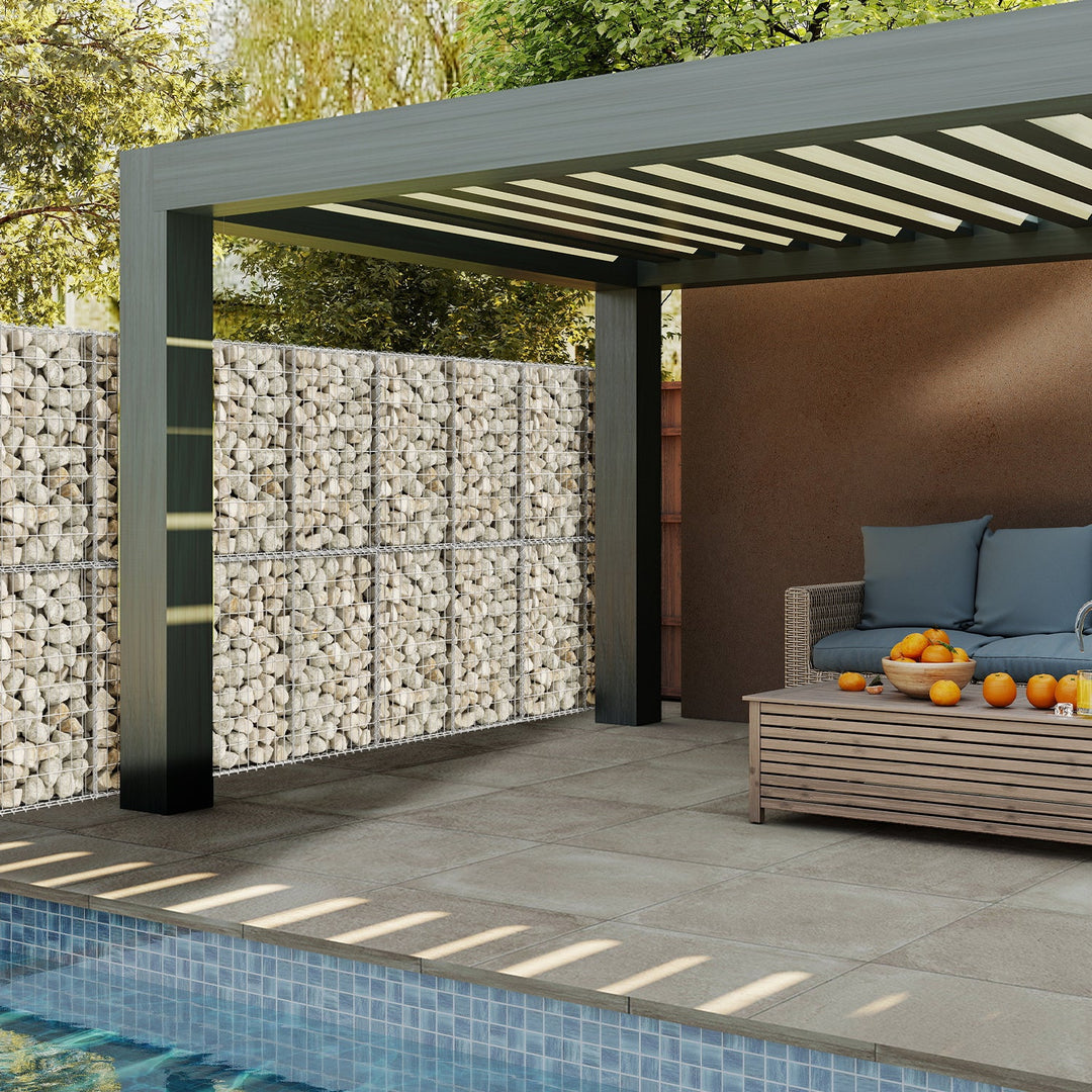 Gabions Gabion baskets Metal Galvanized Gabion fence | Bowlift