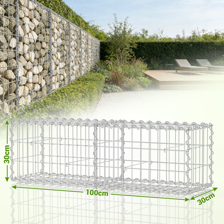 Gabions Gabion baskets Metal Galvanized Gabion fence | Bowlift