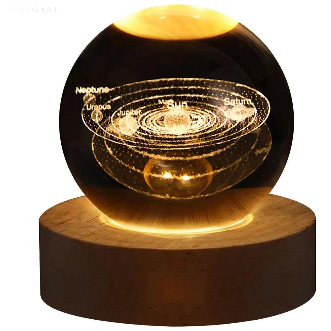 Galaxy Glow - Elegant Astronomy glowing crystal lights | Bowlift