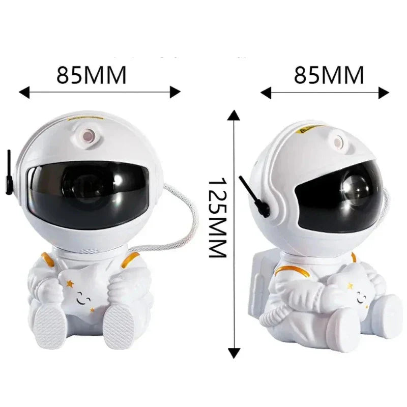 Galaxy Starry Sky Projector Lamp - Astronaut LED Projection Night Light for Bedroom | Bowlift