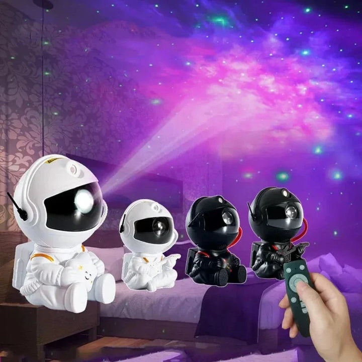Galaxy Starry Sky Projector Lamp - Astronaut LED Projection Night Light for Bedroom | Bowlift