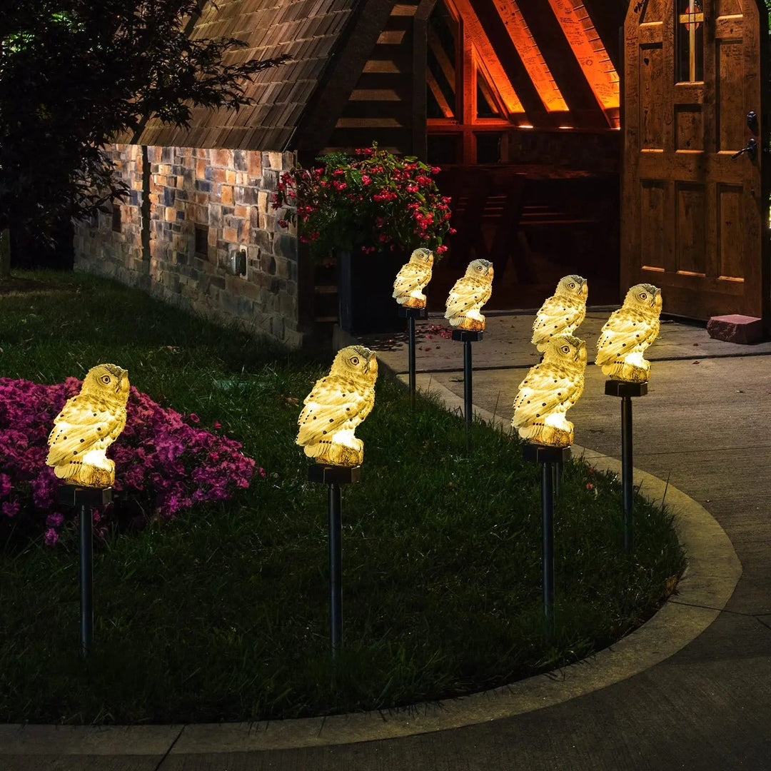 Eule glühen | Eule Solar lamp | Bowlift