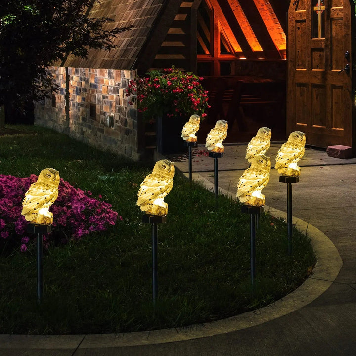 Eule glühen | Eule Solar lamp | Bowlift