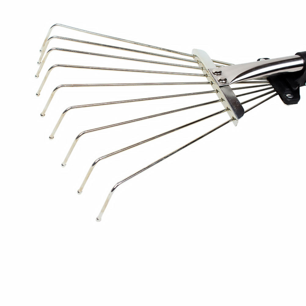 Garden Helper Telescopic Yard Cleaner Leaf Rake | Bowlift