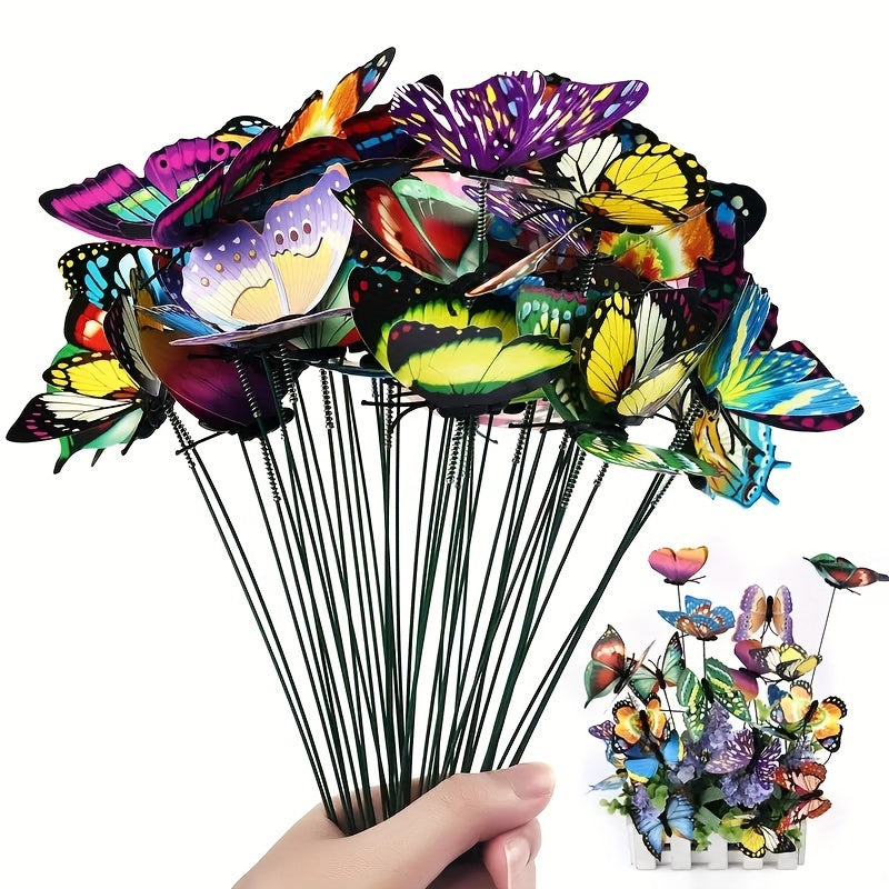 BowLift | Garden Butterfly Outdoor Decoration Stakes Set