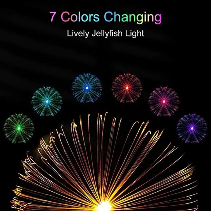 BowLift | Garden Solar Fireworks Lamp – Glows like a floating jellyfish