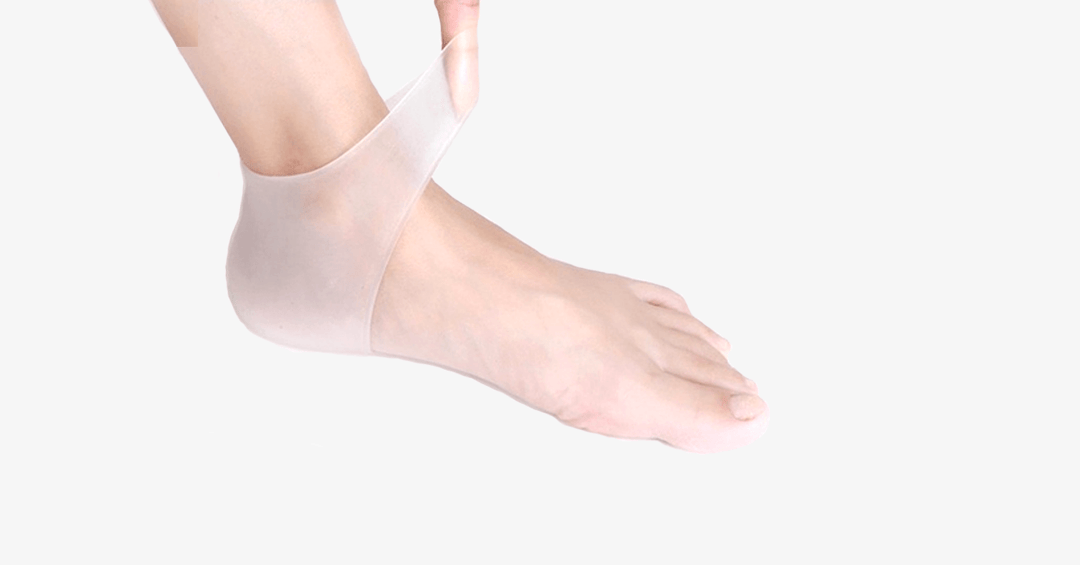 BowLift | Silicone Gel Heel and Ankle Sock for Plantar Fasciitis