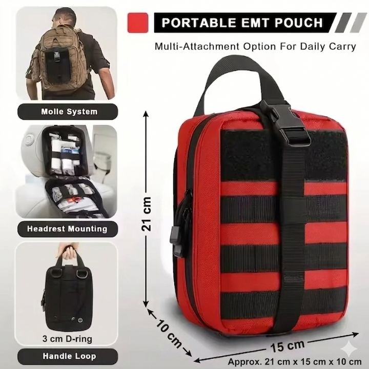 Tactical First Aid Kit 205-piece | Bowlift