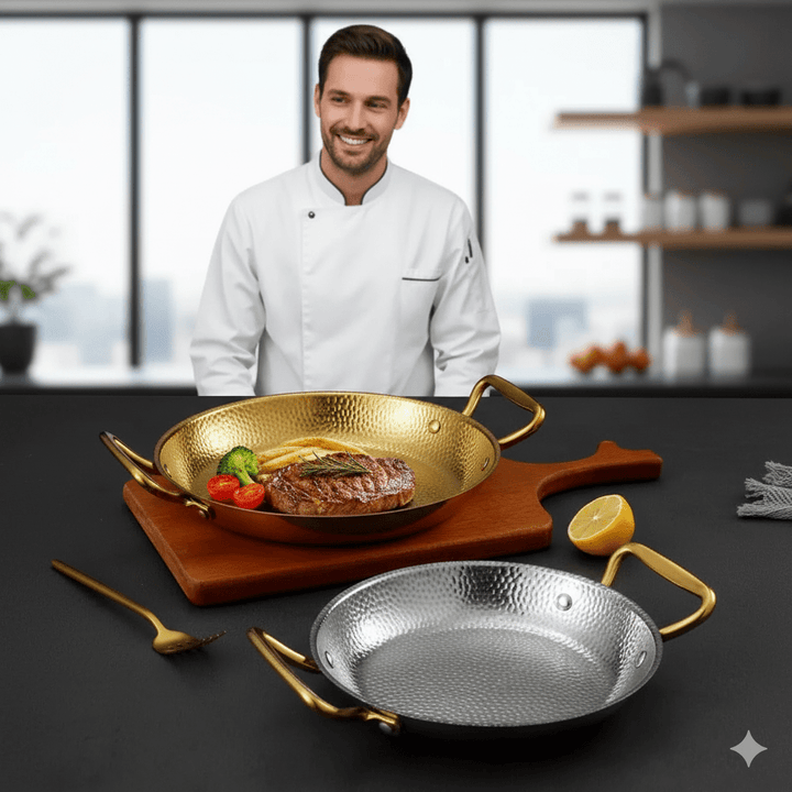 BowLift | Hammered stainless steel pot for pans, sauces & versatile cooking