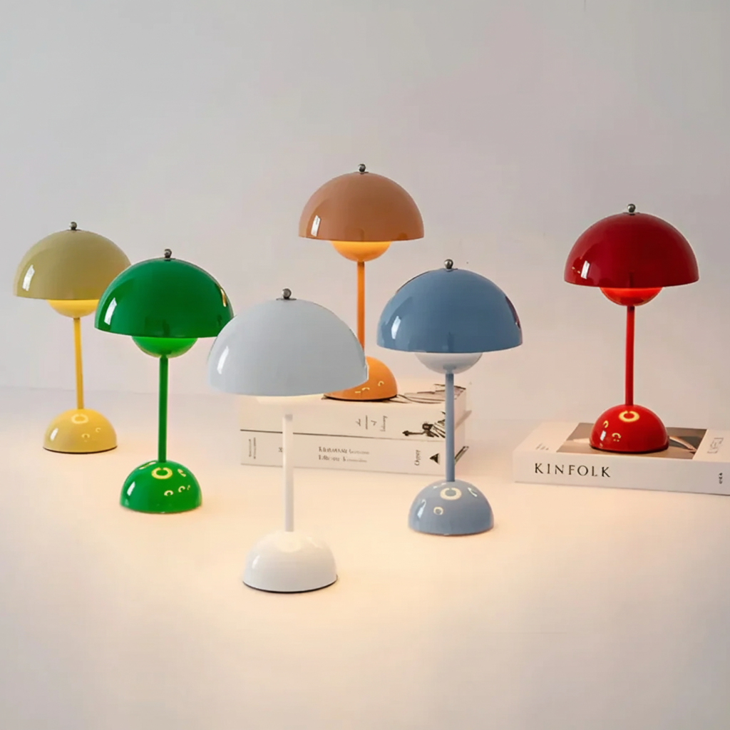 BowLift | Frendorf NordicNest Scandinavian Table Lamp Dimmable Modern Night Lamp
