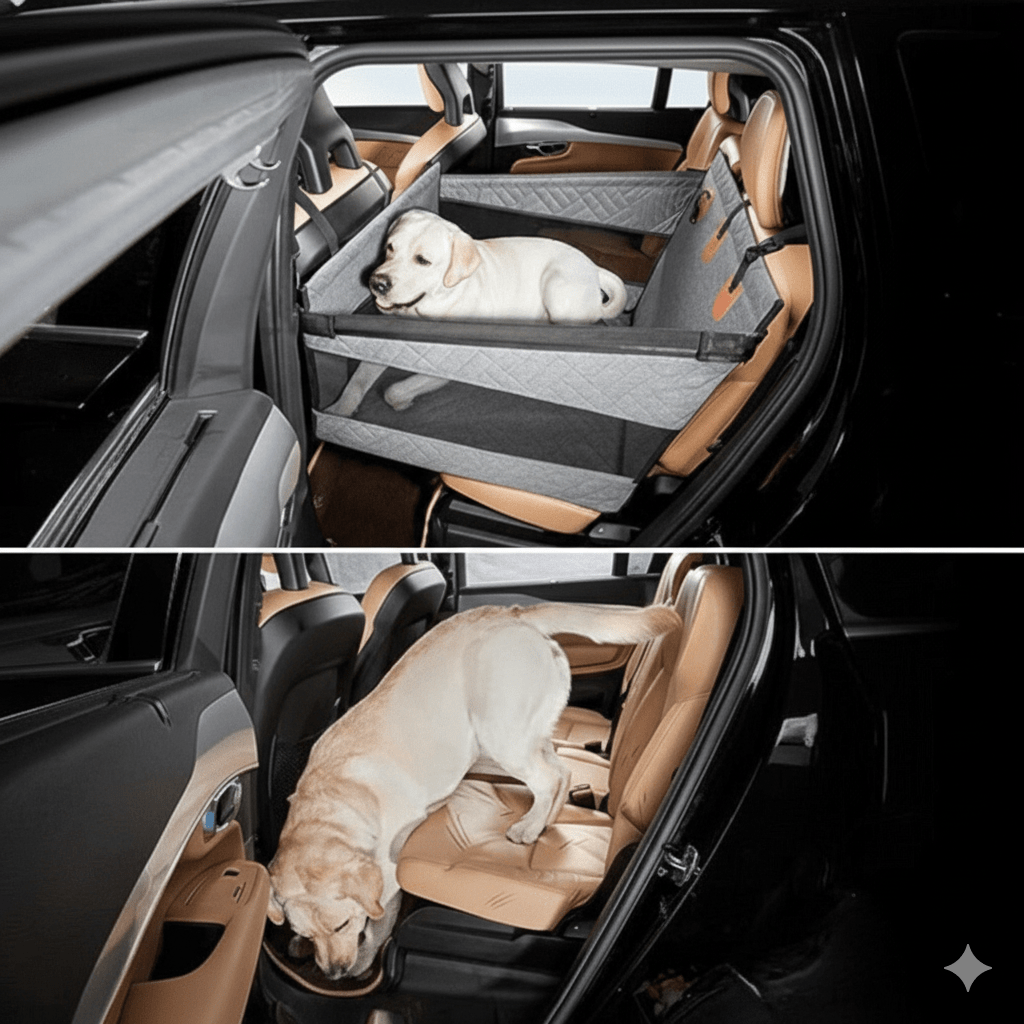 BowLift | Waterproof Dog Mat with Memory Foam for the Car