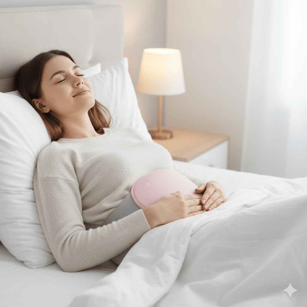 BowLift | Electric abdominal heater with vibration function for pain relief