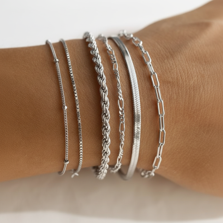 BowLift | 6pc Classic Bracelets Stack