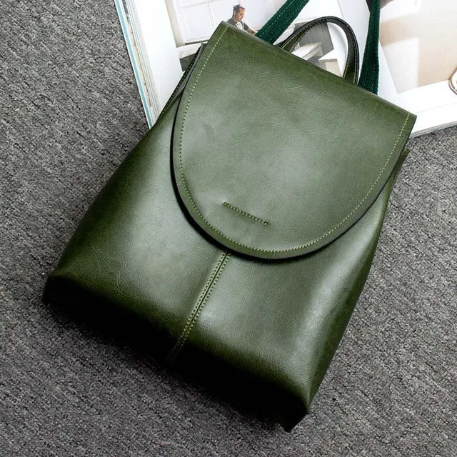 BowLift | LuxeLeather – Trendy Leather Backpack for Women | Stylish, Versatile & Sustainable Design