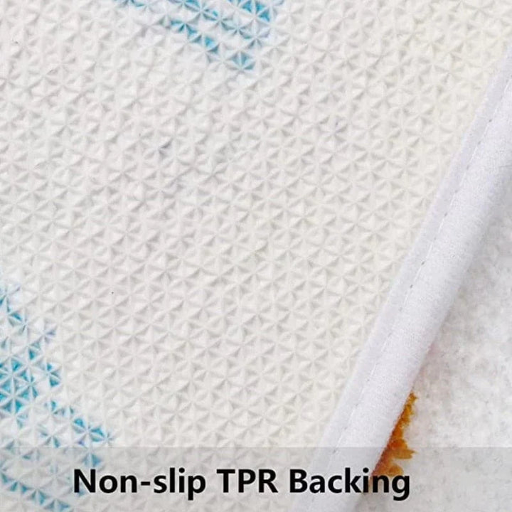 Get Naked Colorful Bath Mat Bowlift