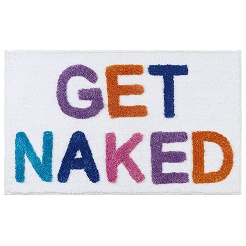 Get Naked Colorful Bath Mat Bowlift