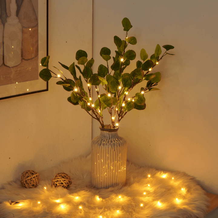 BowLift | LumiVista Magical Olive Branch String Light – 70cm Elegant LED Decoration