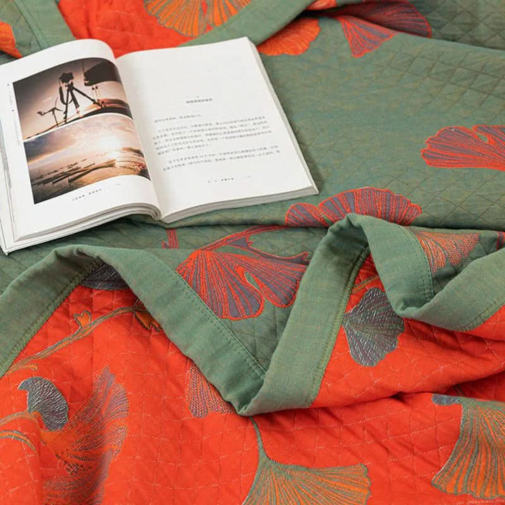 BowLift | Cotton Bedding Set with Botanical Pattern