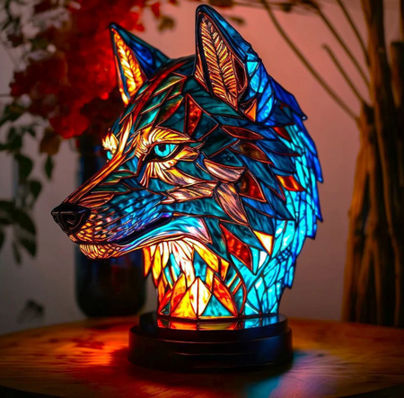 BowLift | GlassGlow Dimmable LED design lamp with Artistic Finish