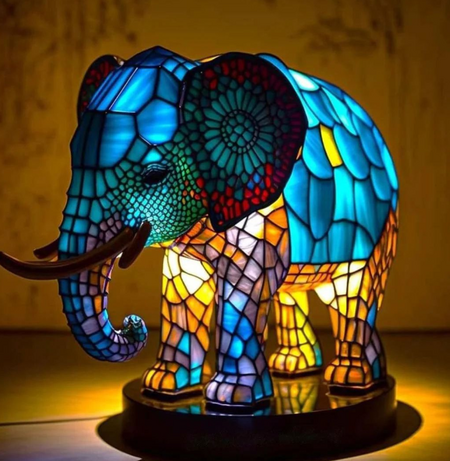 BowLift | GlassGlow Dimmable LED design lamp with Artistic Finish