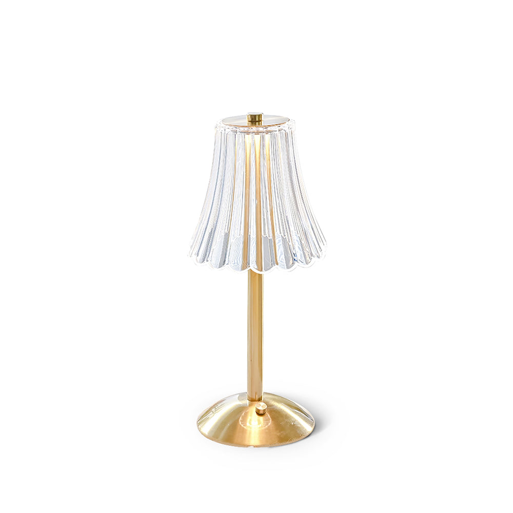BowLift | RadiantGold – Elegant Portable Table Lamp