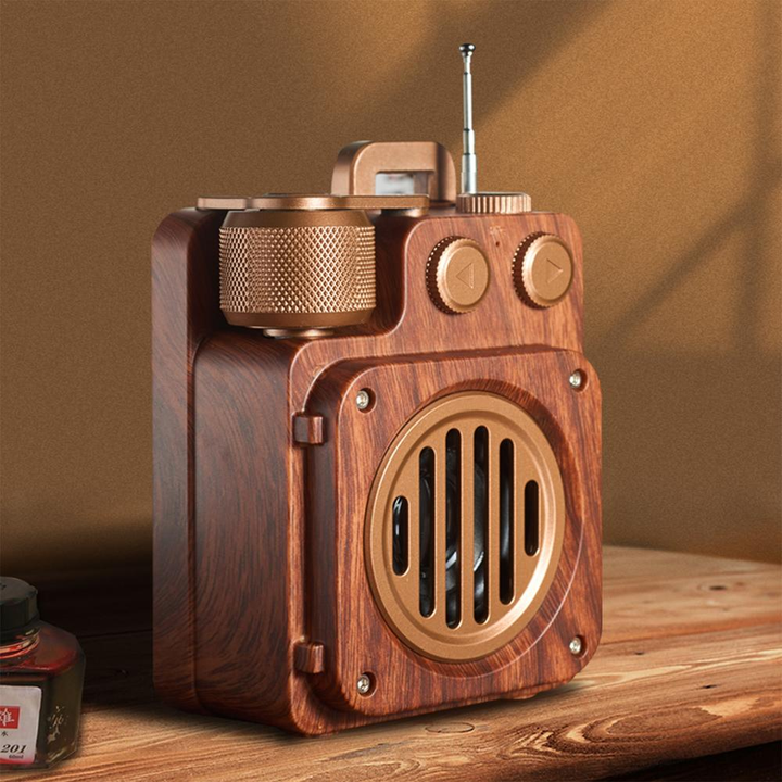 BowLift | Bluetooth Retro Speaker with Deep Bass – Dark Academia Aesthetics