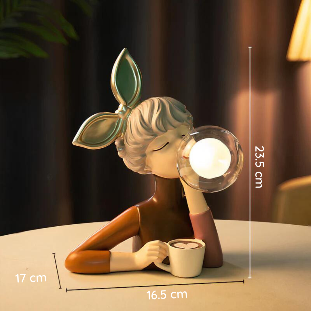BowLift | GlowGum Unique Table Lamp for Cozy Atmosphere