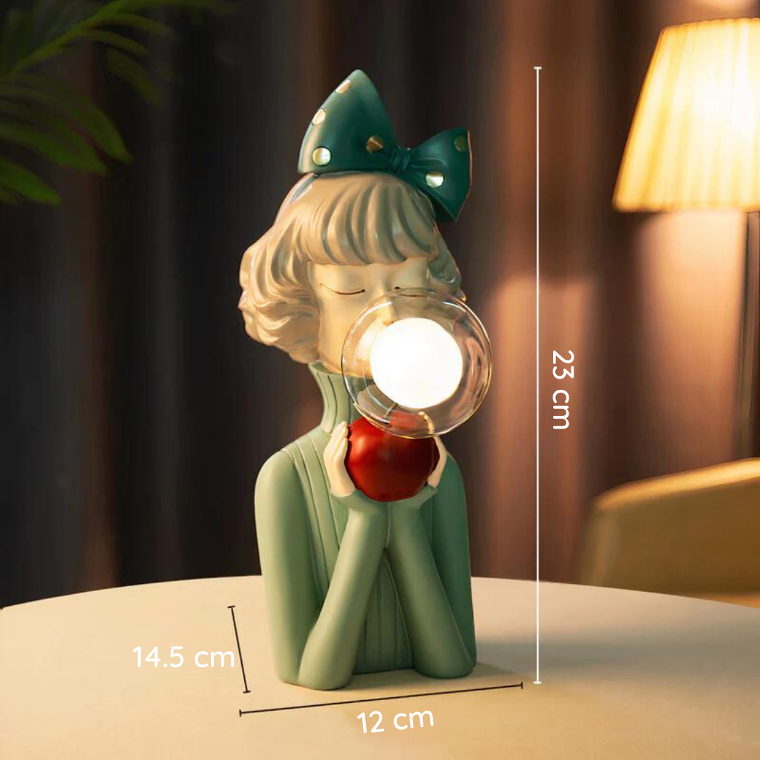 BowLift | GlowGum Unique Table Lamp for Cozy Atmosphere
