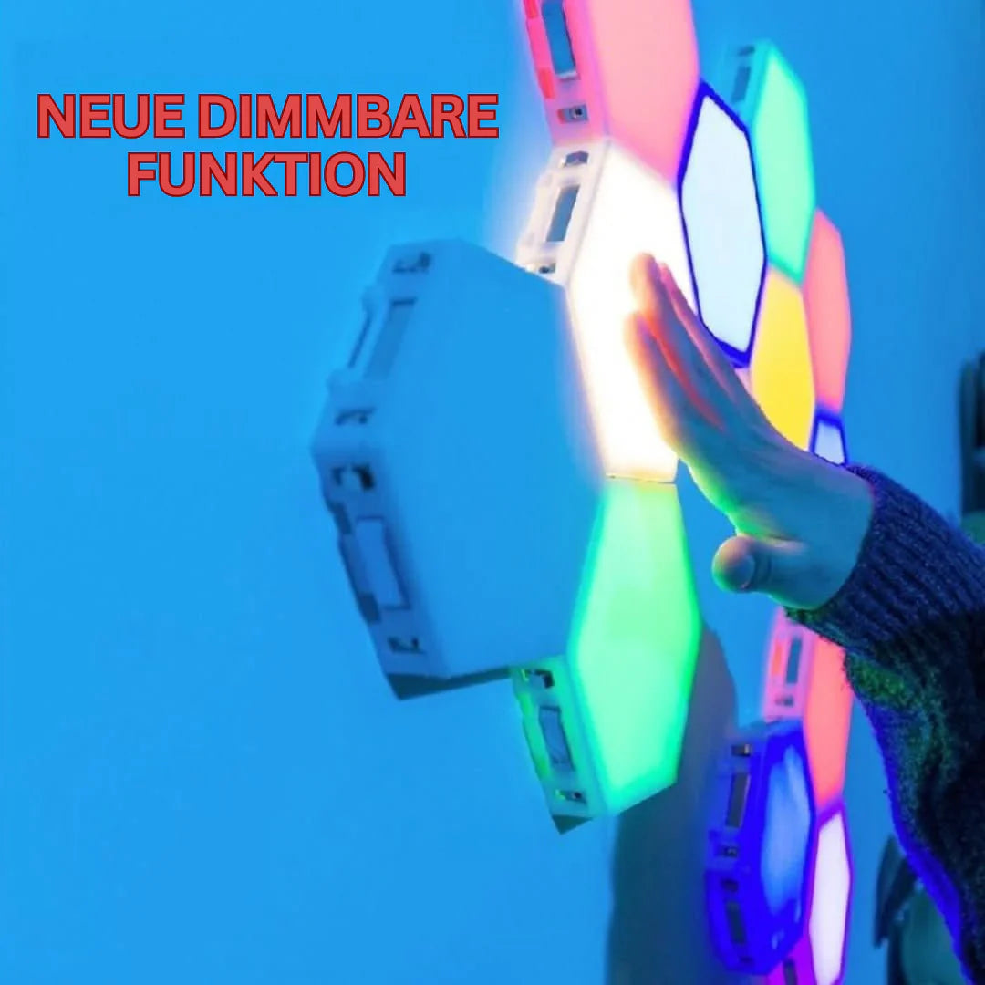 BowLift | Interactive Hexagonal LED Panels with RGB Color Control and Music Synchronization