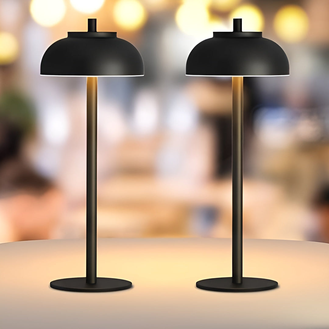 BowLift | Stylish Rechargeable Table Lamp with Dimmable LED - Three Light Modes and USB