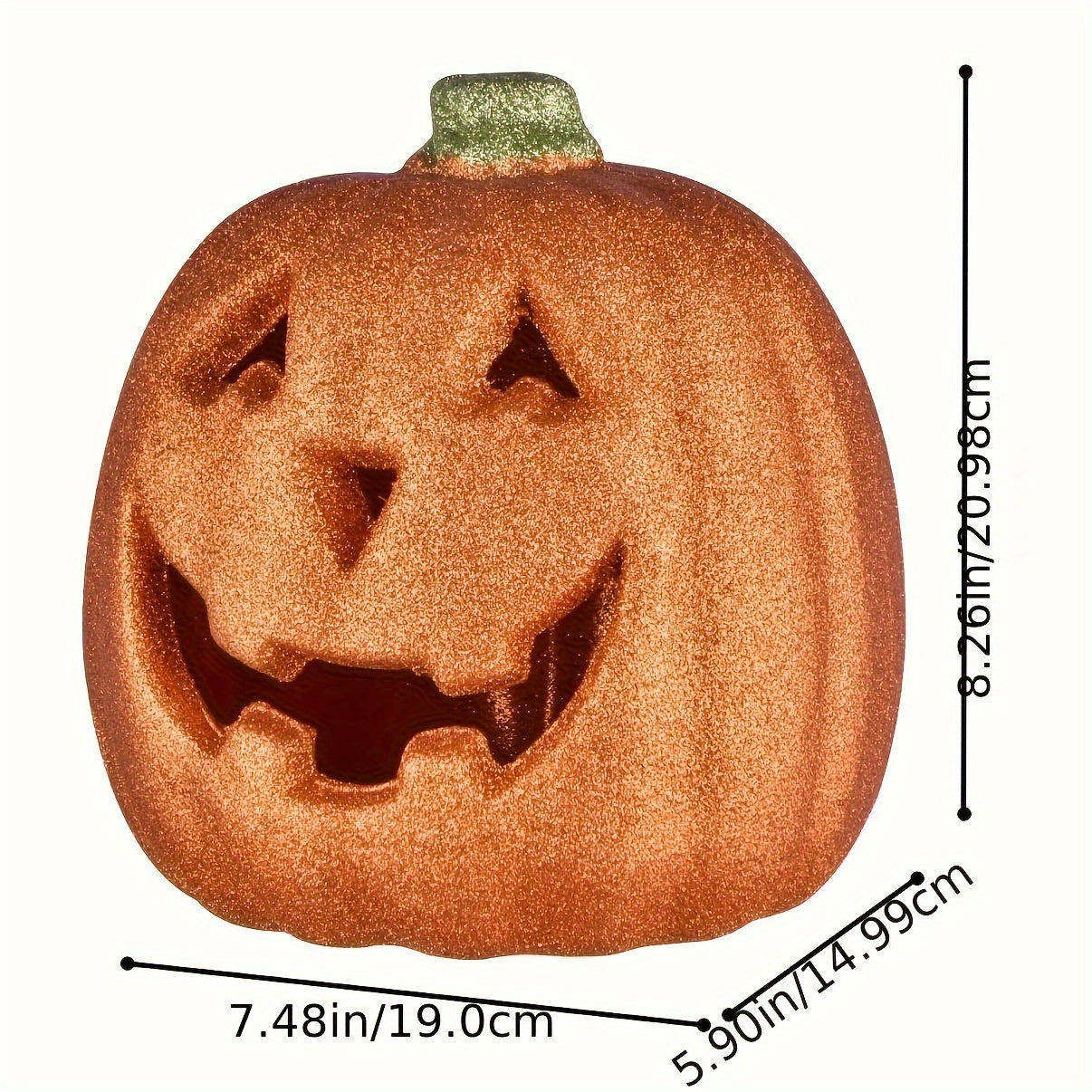 BowLift | Glowing Jack O’Lantern – Light-Up Battery Halloween Pumpkin Decor