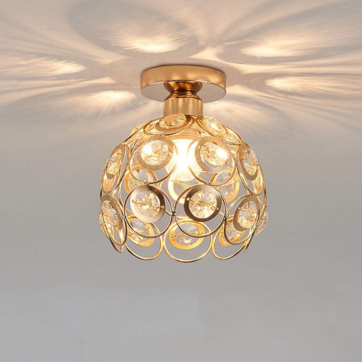 BowLift | Modern Luxury Round LED Ceiling Lamp made of Crystal Glass