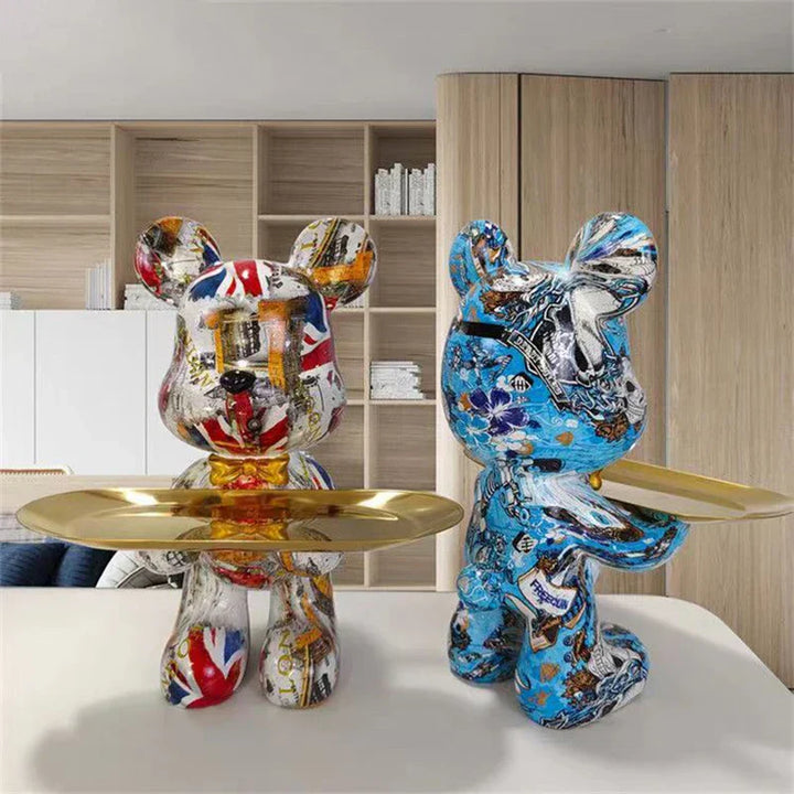 BowLift | StreetPaws - Graffiti-Bear-Figure