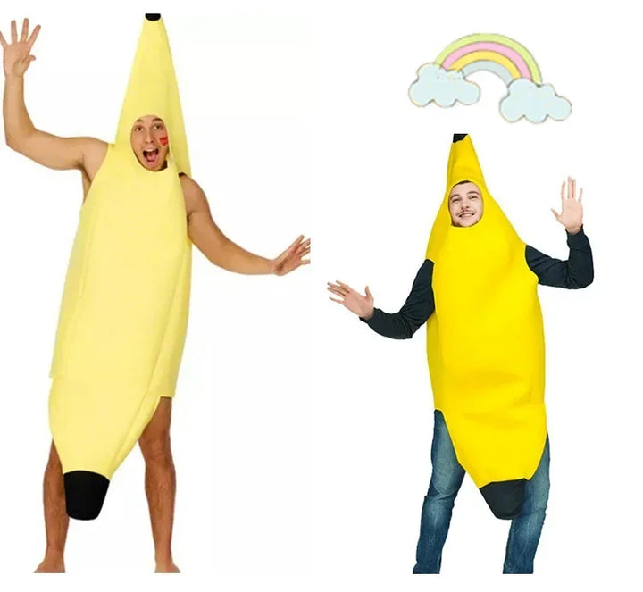 Yellow banana costume for men – Funny outfit for carnival, Halloween and theme parties | Bowlift
