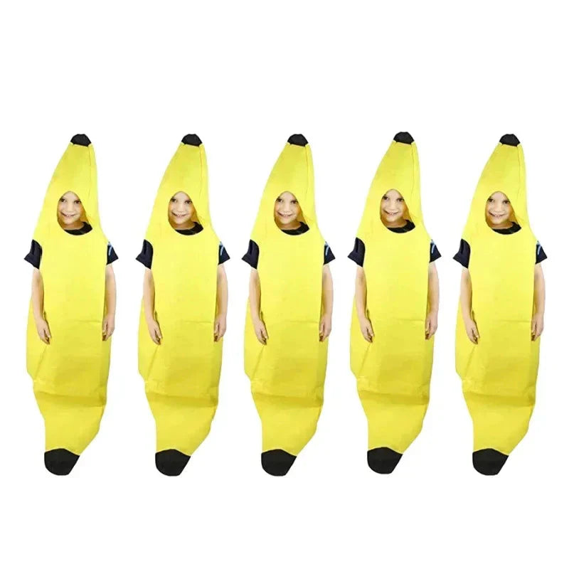 BowLift | Yellow Banana Costume for Men – Funny Outfit for Carnival, Halloween & Theme Parties