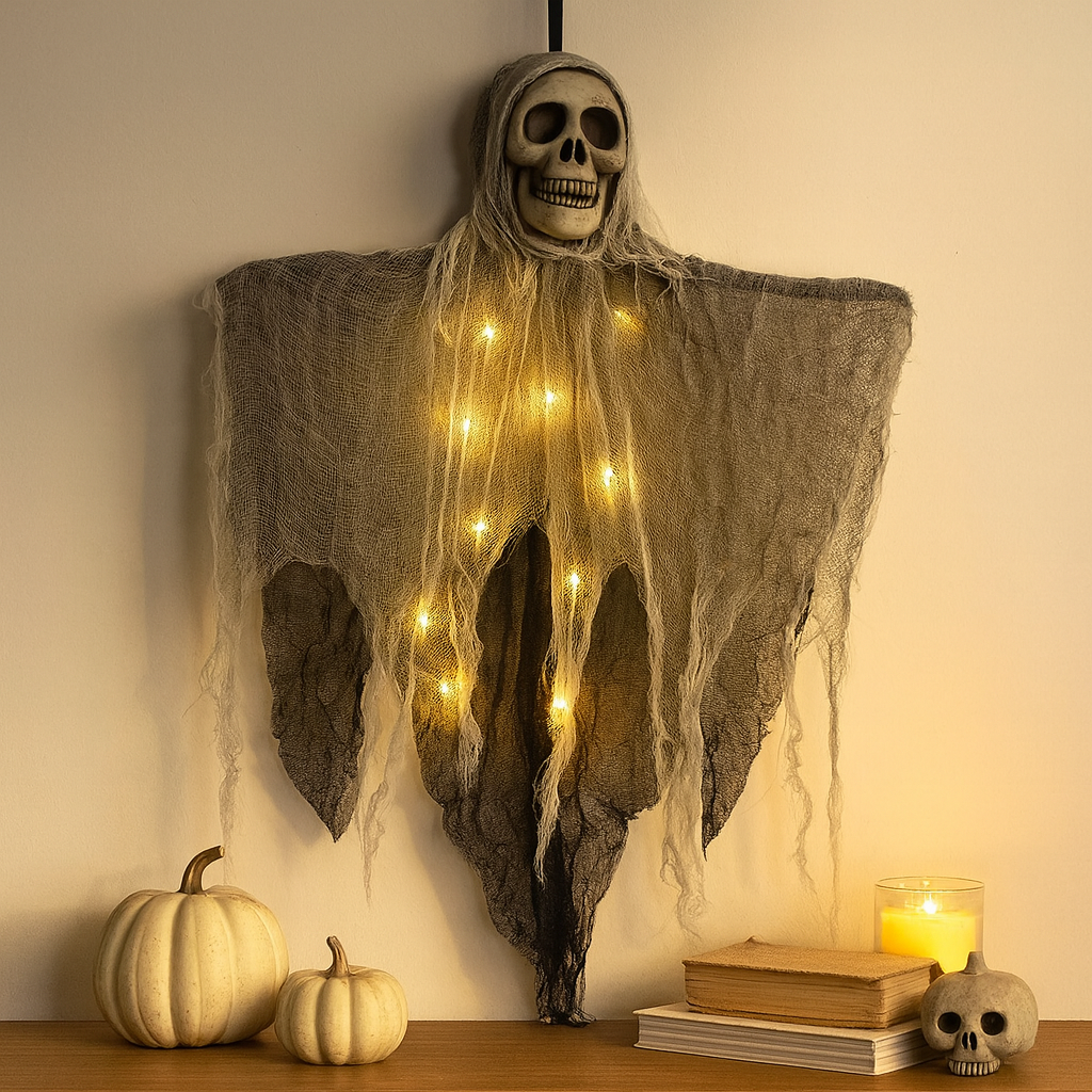 BowLift | LED Skull Wall Decoration for Halloween Home Decor