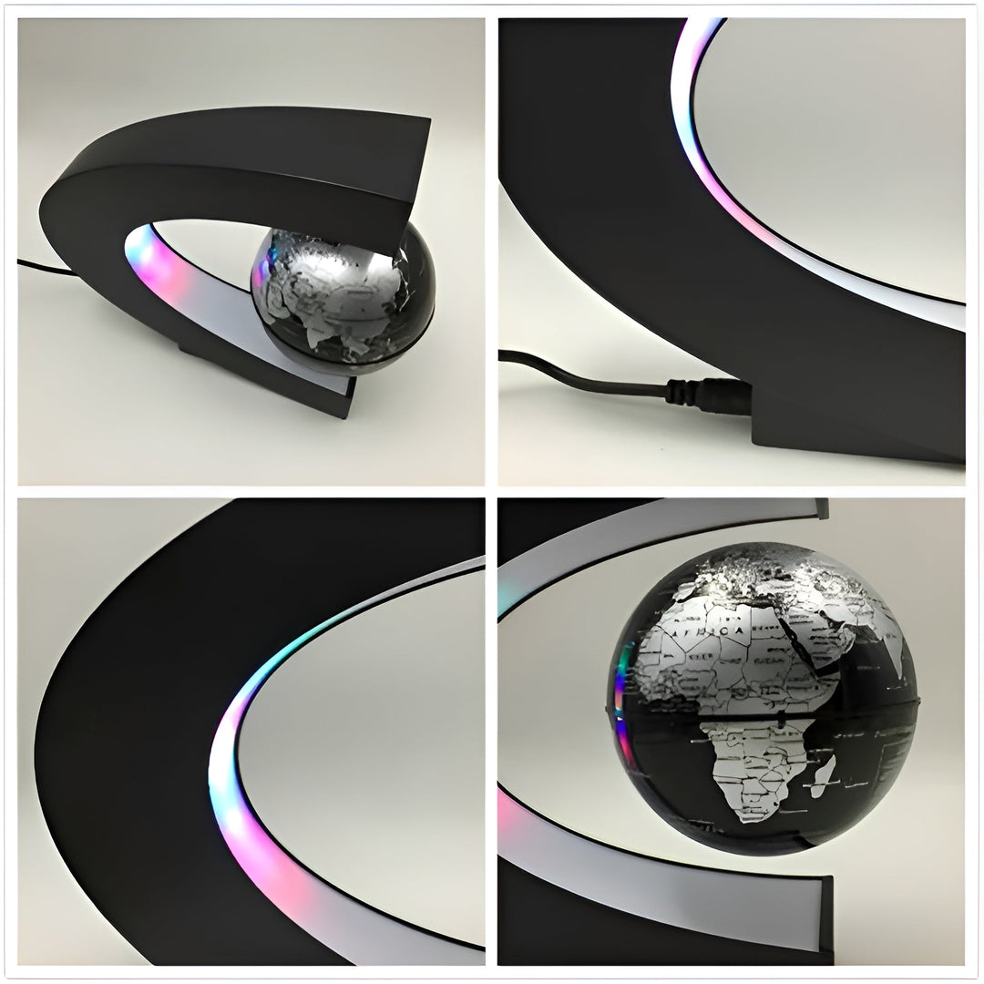 BowLift | Magic Floating Globe with LED Lighting and Educational Touch