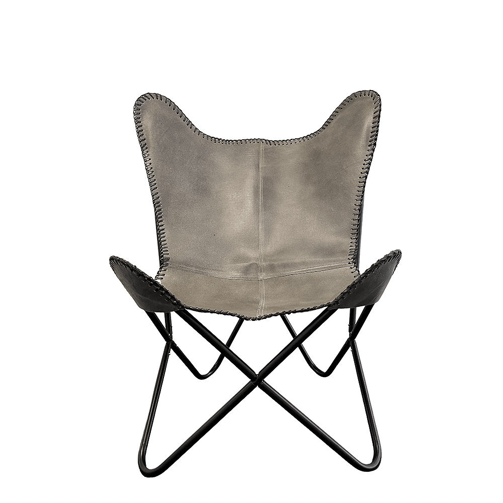 Bat chair made of real leather (available in different colors) | Bowlift