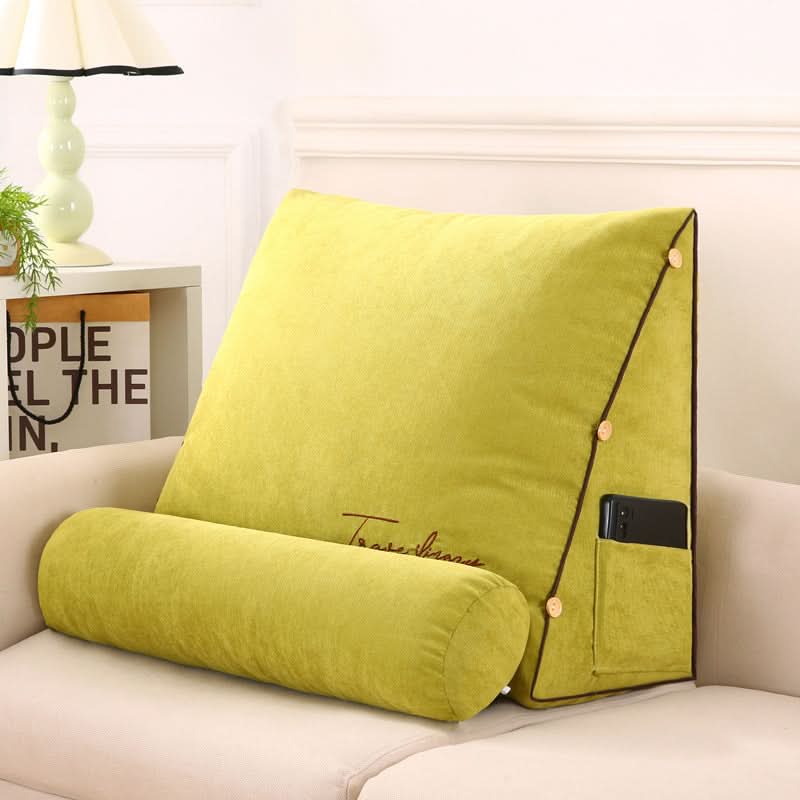 BowLift | Wedge Back Support Pillow with Neck Roll