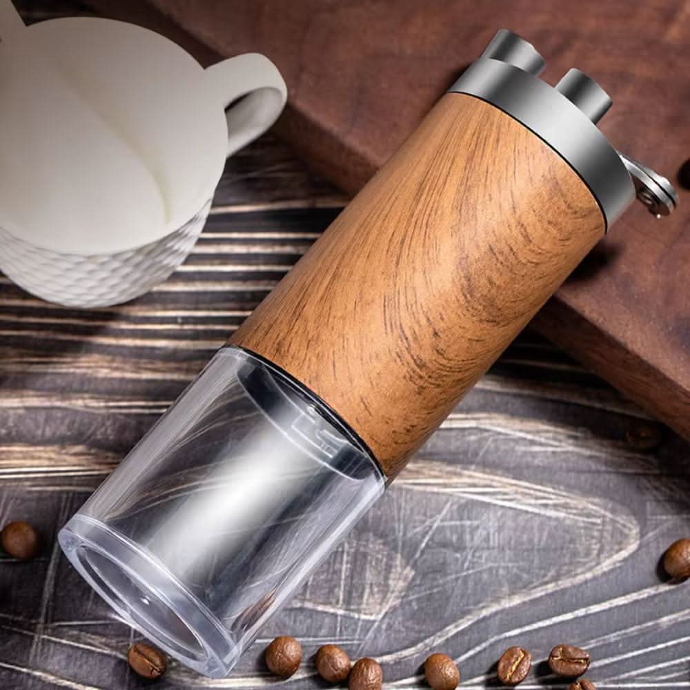 BowLift | Portable wooden coffee mill for coffee and spices