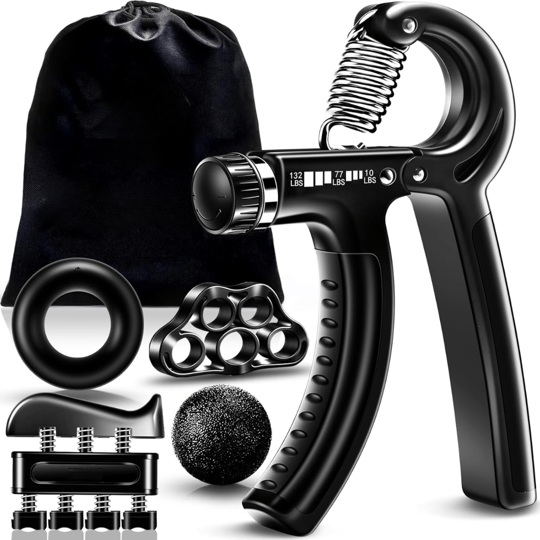 BowLift | Gripmaster – Adjustable Hand Strengthener Set for Grip Strength & Forearm Training
