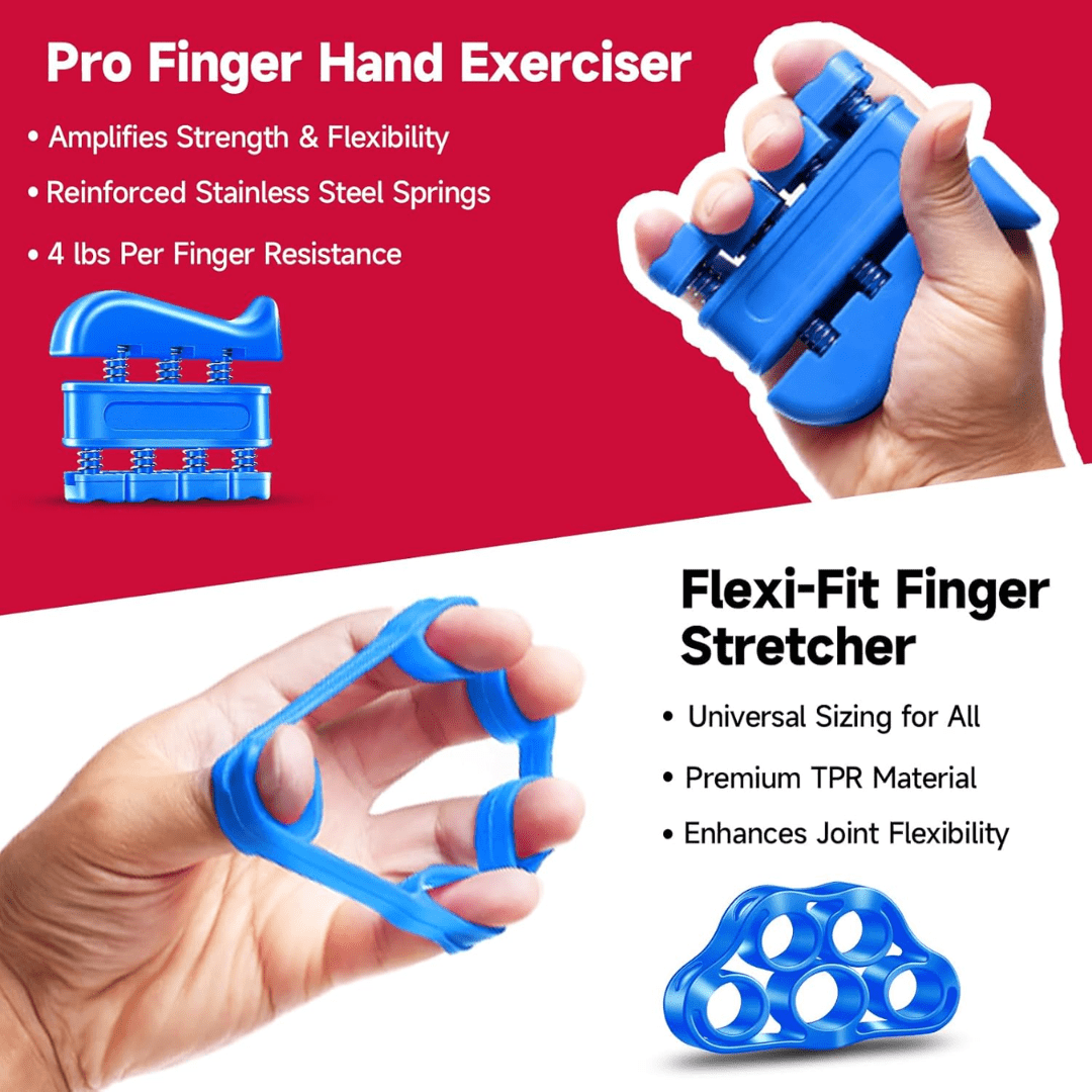 BowLift | Gripmaster – Adjustable Hand Strengthener Set for Grip Strength & Forearm Training