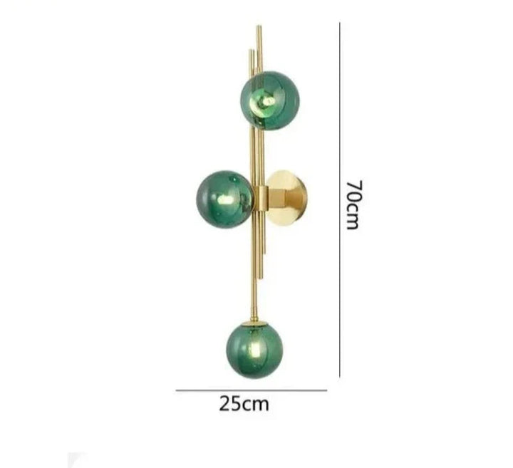 Modern Glass Ball Wall Lamps – Elegant LED Wall Lights for Bedrooms and Living Rooms | Bowlift