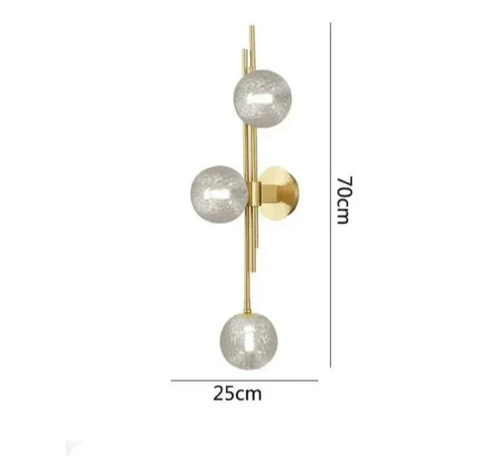 Modern Glass Ball Wall Lamps – Elegant LED Wall Lights for Bedrooms and Living Rooms | Bowlift