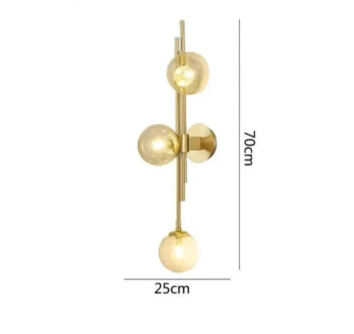 Modern Glass Ball Wall Lamps – Elegant LED Wall Lights for Bedrooms and Living Rooms | Bowlift