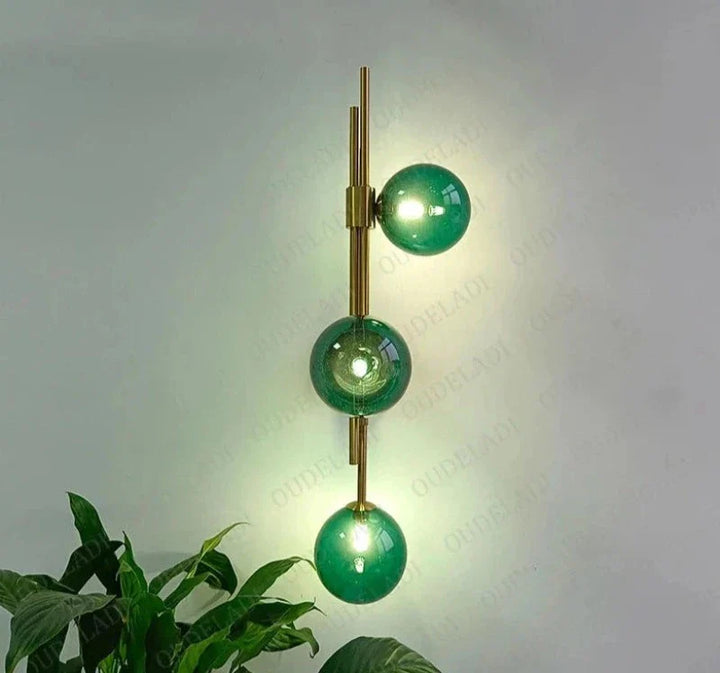 Modern Glass Ball Wall Lamps – Elegant LED Wall Lights for Bedrooms and Living Rooms | Bowlift