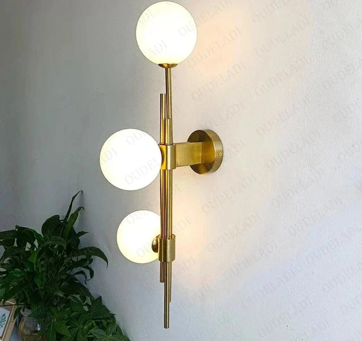 Modern Glass Ball Wall Lamps – Elegant LED Wall Lights for Bedrooms and Living Rooms | Bowlift